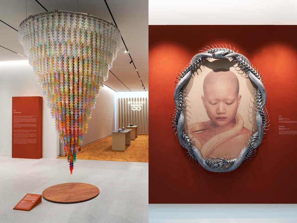 BVLGARI最強神顏陣容！張員瑛、丁海寅、金智媛現身寶格麗藝術展，金智媛「裸背禮服」辣翻全網！-6