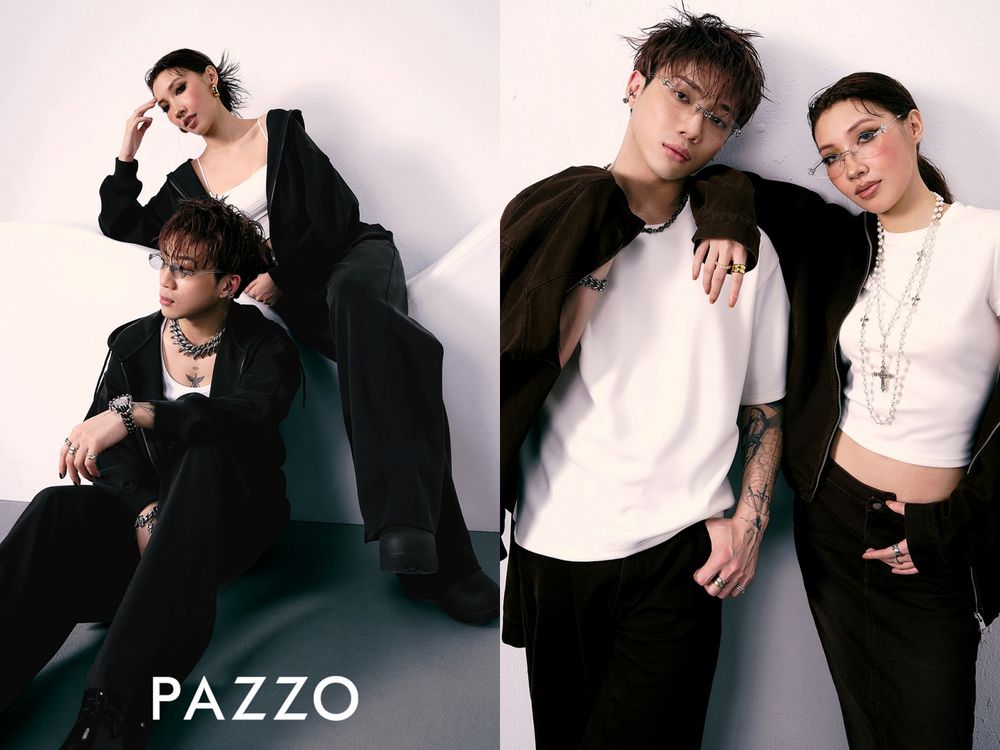 PAZZO最新形象大使「Karencici & ØZI」夢幻聯手！同款「雲朵、水洗丹寧」百元起必收！-6