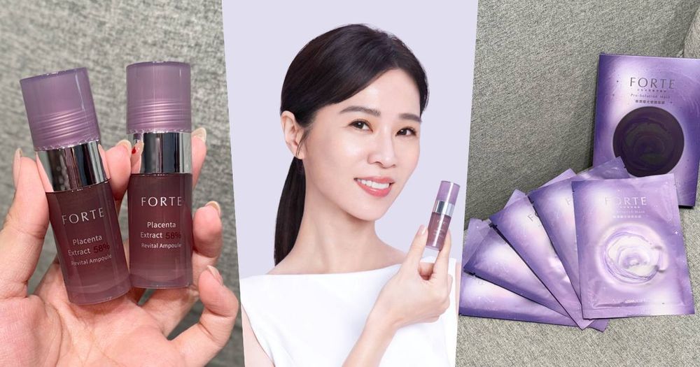 三金影后謝盈萱續任FORTE品牌代言人！凍齡少女肌全靠自創「早安瓶晚面膜」裡應外合保養法！-1