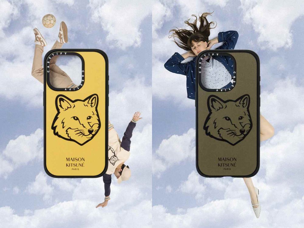 CASETiFY居然和Maison Kitsuné小狐狸聯名了！手機殼、狐狸頭耳機殼買定了！-7