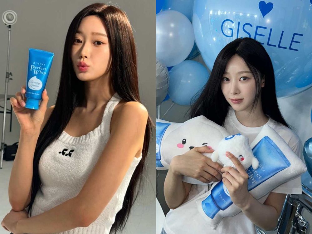 韓國大勢女團aespa Giselle宣布成為專科全球代言人！團員認證最美素顏，細嫩滑溜膚質引發話題！-4