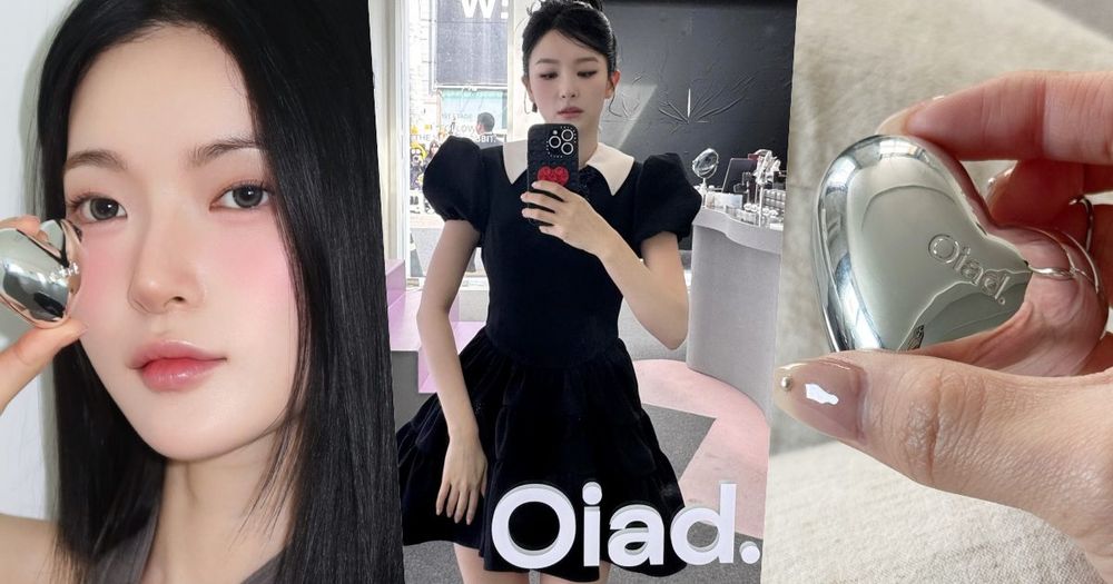 瑟琪代言Oiad.首次聖水洞快閃！「愛心眼唇頰萬用露」韓女搶翻賣到缺貨，一瓶打造韓女清冷純欲妝！-1