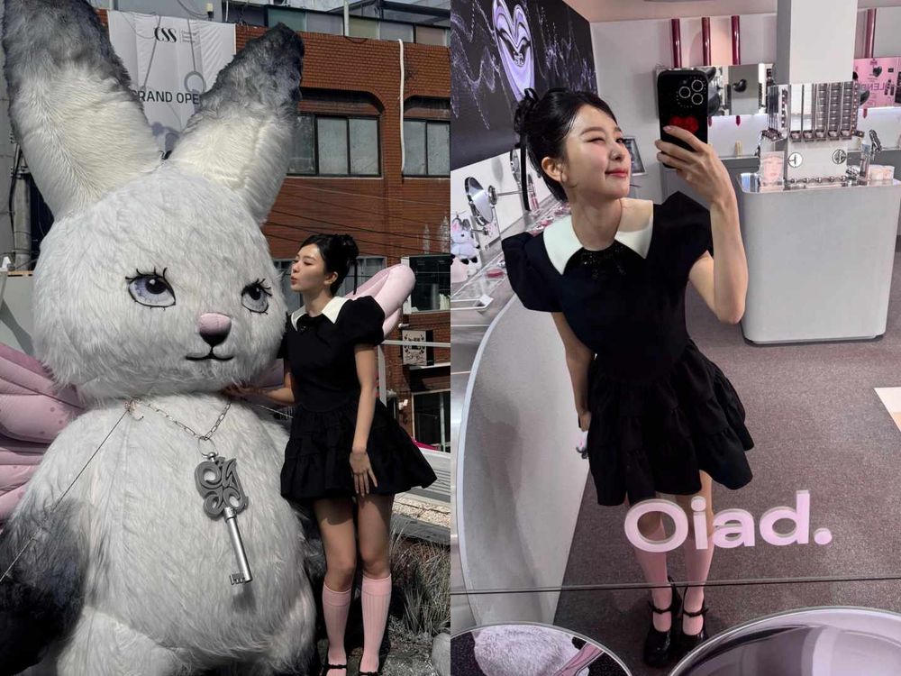 瑟琪代言Oiad.首次聖水洞快閃！「愛心眼唇頰萬用露」韓女搶翻賣到缺貨，一瓶打造韓女清冷純欲妝！-4