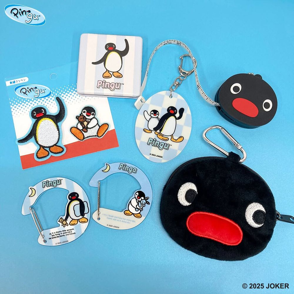 日本百元商店開賣企鵝家族周邊小物！超可愛「Pingu零錢包、Pinga粉撲」銅板價就能帶回家！-3