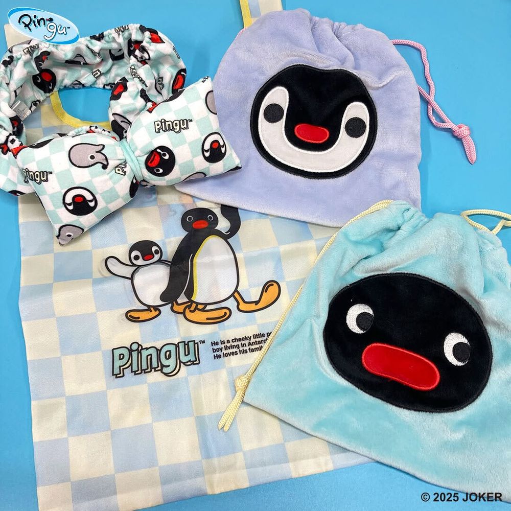 日本百元商店開賣企鵝家族周邊小物！超可愛「Pingu零錢包、Pinga粉撲」銅板價就能帶回家！-4