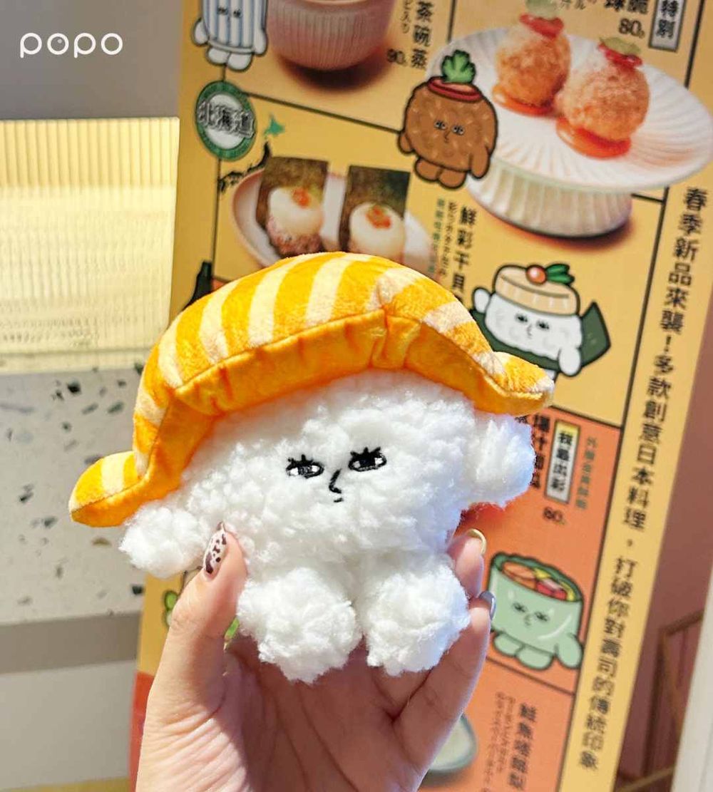 IG網友都在搶！MAGiC TOUCH×10秒鐘教室聯名「鮭魚握壽司、酪梨鮭魚」五款萌炸絨毛玩偶都想買！-14