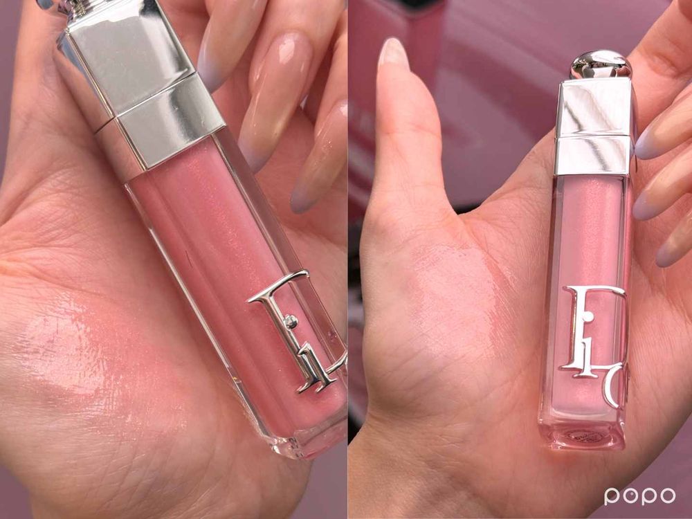 JISOO狂推精品唇膏！DIOR迪奧癮誘唇膏全新「釉光玫瑰裸色」上線，緹花、藤格紋唇膏殼太美，必須收編！-12