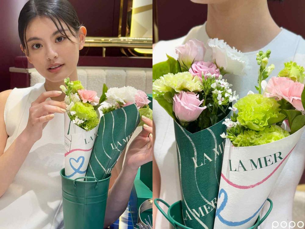2025最奢寵母親節禮物！海洋拉娜「寵愛花屋」巡迴中，限量花束免費送人氣晚霜、命定乳霜1+1只要75折！-7