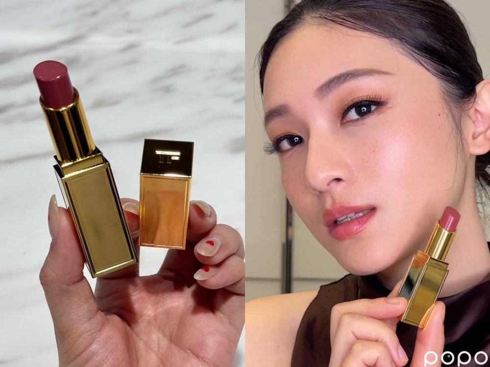 TOM FORD再創高訂彩妝天花板！「立體光影氣墊粉餅」桃木色T型皮革外殼、訂製圓頂氣墊，輕拍膚質秒柔焦立體！-7