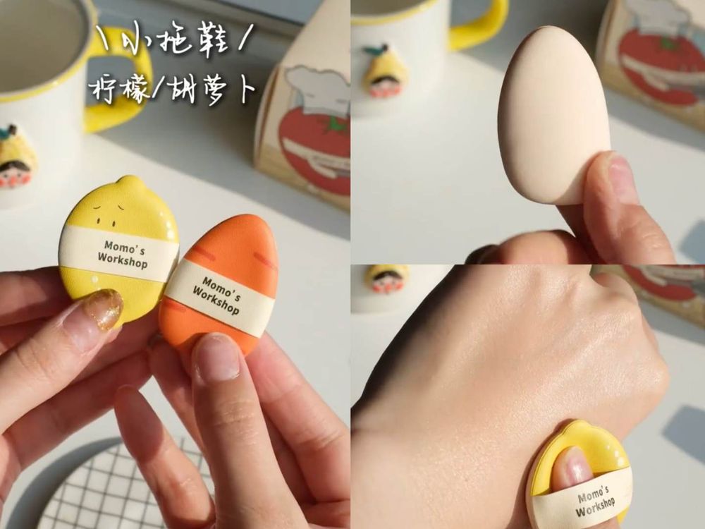 粉撲界的Jellycat！毛吉吉全新「便當粉撲」生吐司、荷包蛋變身實用定妝工具，可愛到發瘋、鐵粉直接整套包！-12