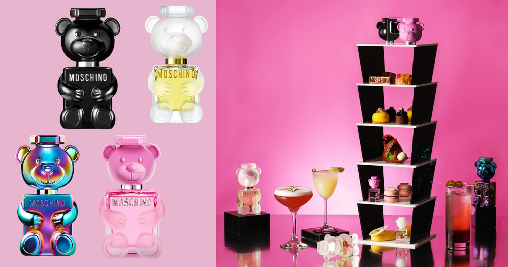 最可愛香氛聯名下午茶！MOSCHINO x 台北W飯店聯手「熊熊午茶套餐」，經典小熊香水只送不賣！-1
