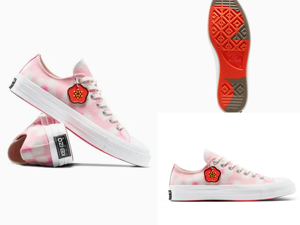 鞋迷眼睛發亮！CONVERSE聯名KENZO「模糊版豹紋花」Chuck 70未開賣就轟動！-5
