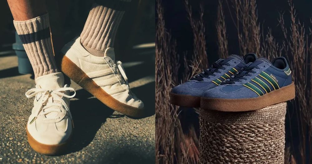 會不會太高級！愛迪達CLOT再聯手推出「絲綢版Gazelle」緞面鞋身一眼心動！-1