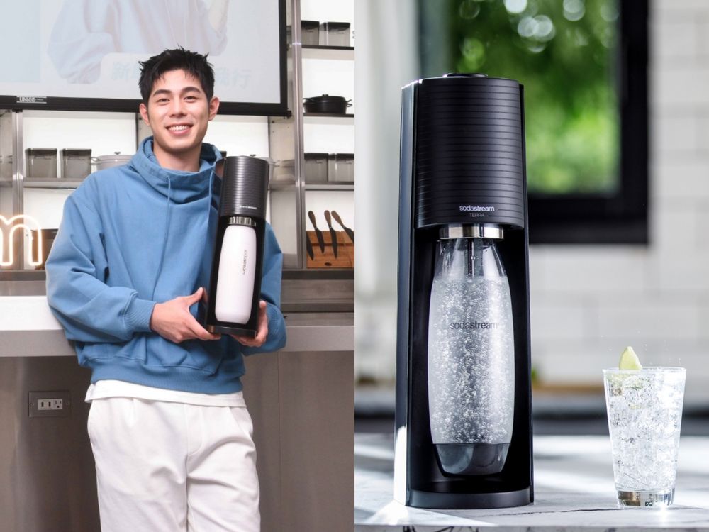 「流氓」詹懷雲拿下SodaStream代言！首推TERRA環保氣泡水機、快跟男神一起愛地球！-8