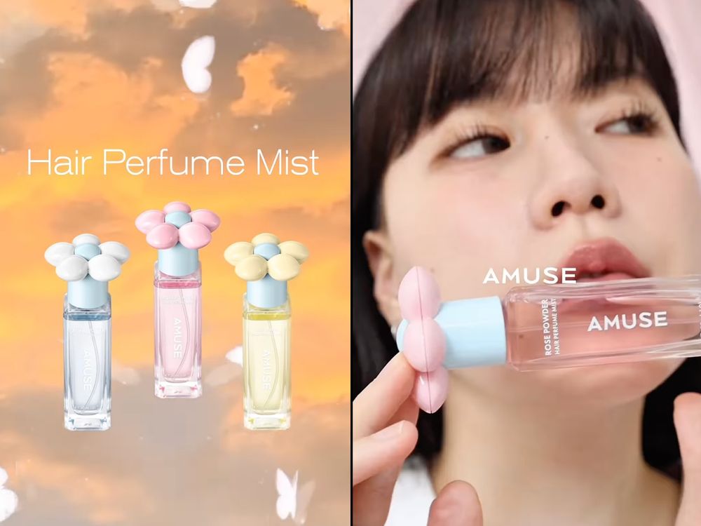 韓女都在等這款髮香水！AMUSE首款雛菊髮香噴霧，3款乾淨清爽夏香＋水光滋養護髮，一噴髮絲又柔又香！-2