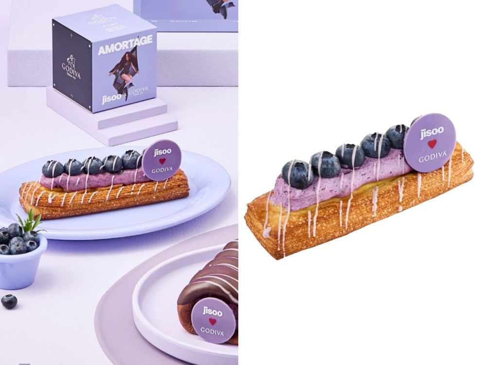 BLINK準備開搶！GODIVA×Jisoo聯名藍莓巧克力飲品、甜點這天開賣！滿額再送限量小卡！-7