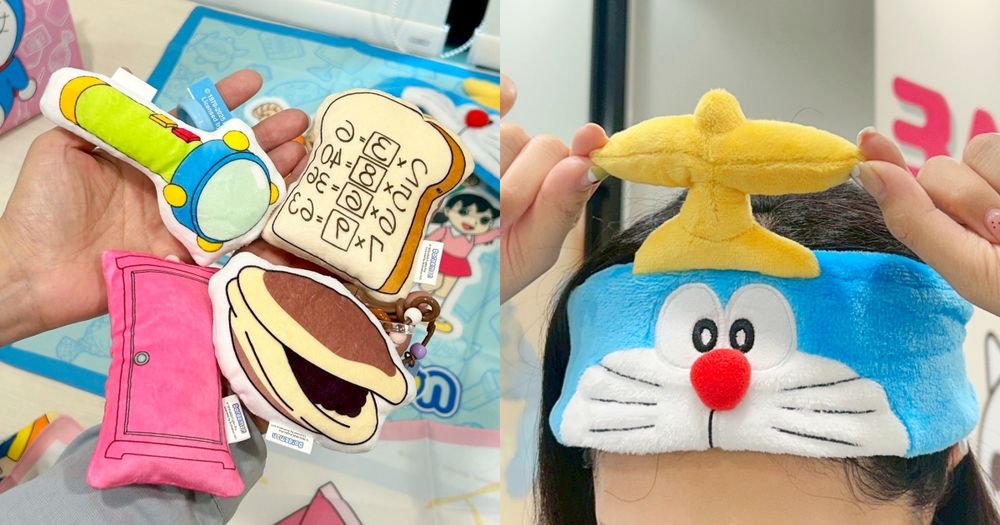 7-11開賣哆啦A夢抽抽樂！Q翻「任意門吊飾、哆啦A夢洗臉髮帶、記憶吐司地墊」連日妞都想來台灣買！-10
