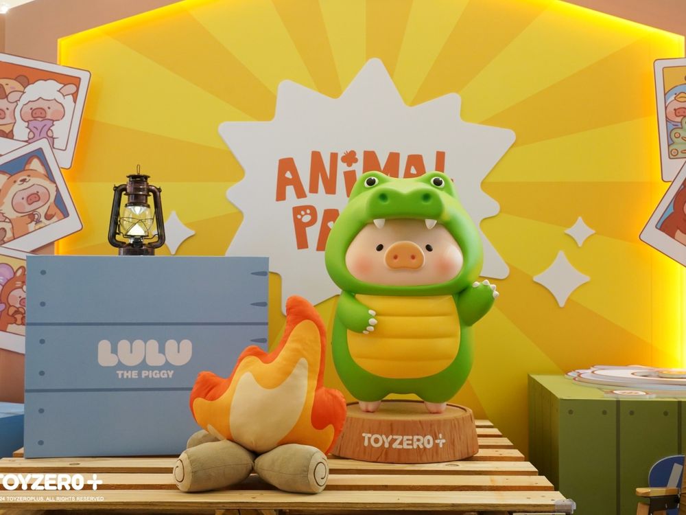 罐頭豬LuLu快閃新竹巨城！動物系列玩偶可愛爆必買、4公尺高「大象LuLu豬」氣偶萌翻登場！-6