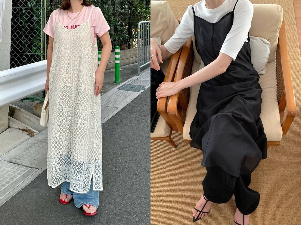 懶人必備！解鎖夏天「長洋裝穿搭」5大公式！降溫又防曬、碎花洋裝韓星人手一件！-6
