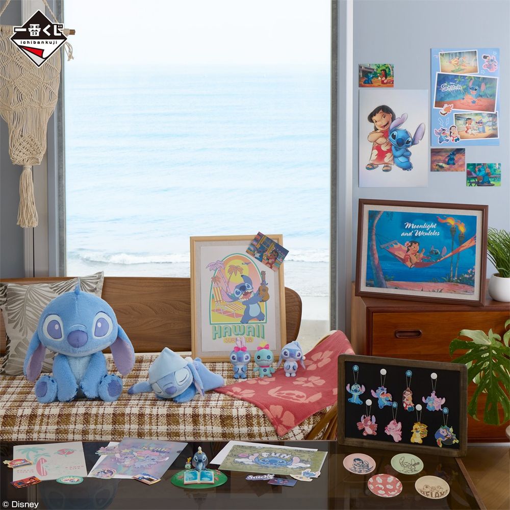 可愛發瘋！「夏日史迪奇一番賞」這天開賣！呆萌睡覺史迪奇玩偶、醜丫頭絨毛吊飾全都好想要！-3