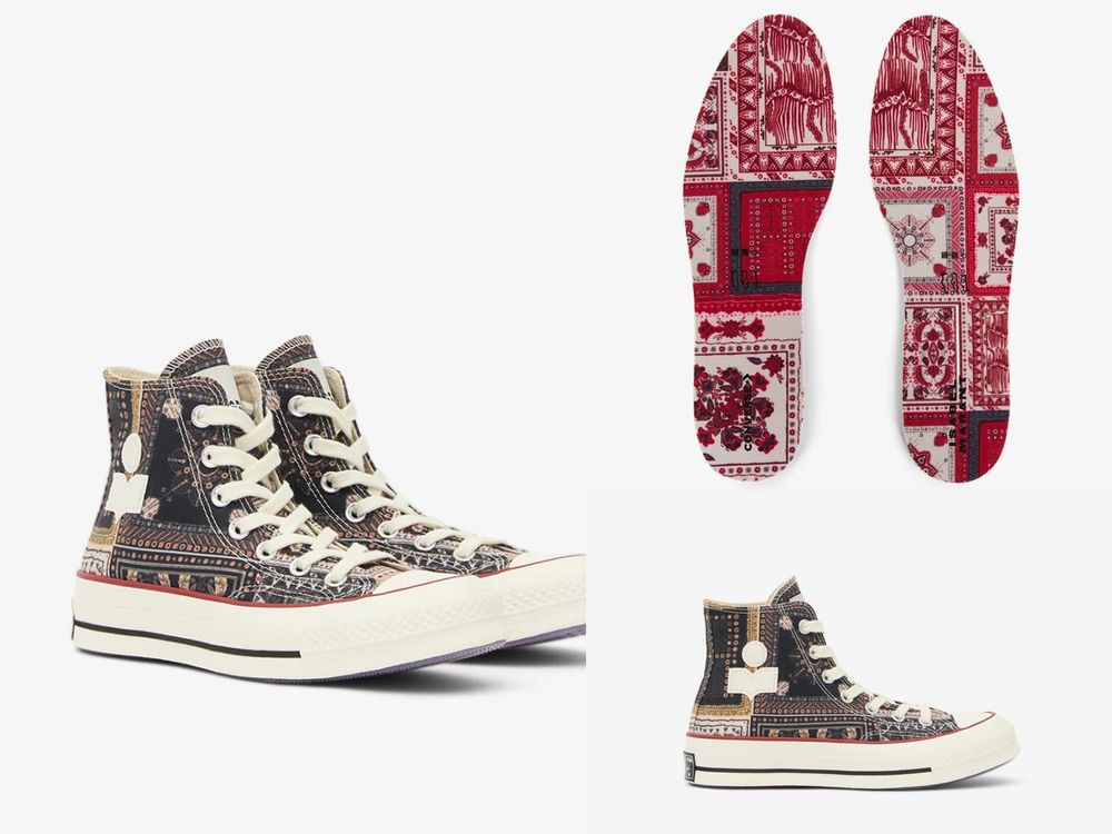 把法式浪漫穿腳上！CONVERSE再度聯名ISABEL MARANT！印花之神出手就是不一樣！-3