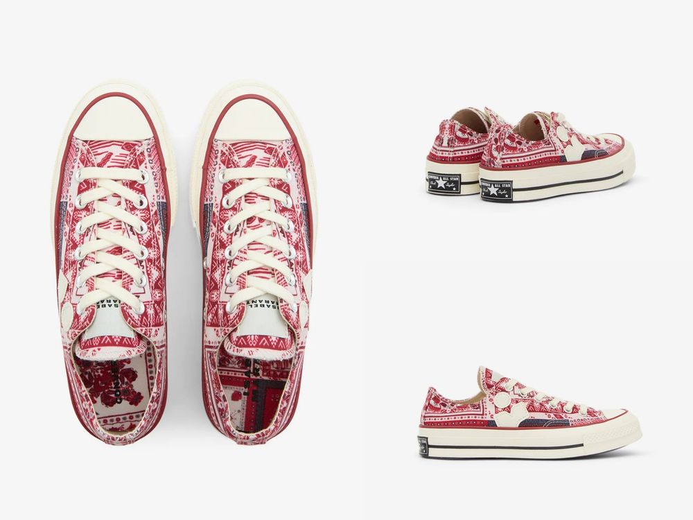 把法式浪漫穿腳上！CONVERSE再度聯名ISABEL MARANT！印花之神出手就是不一樣！-2