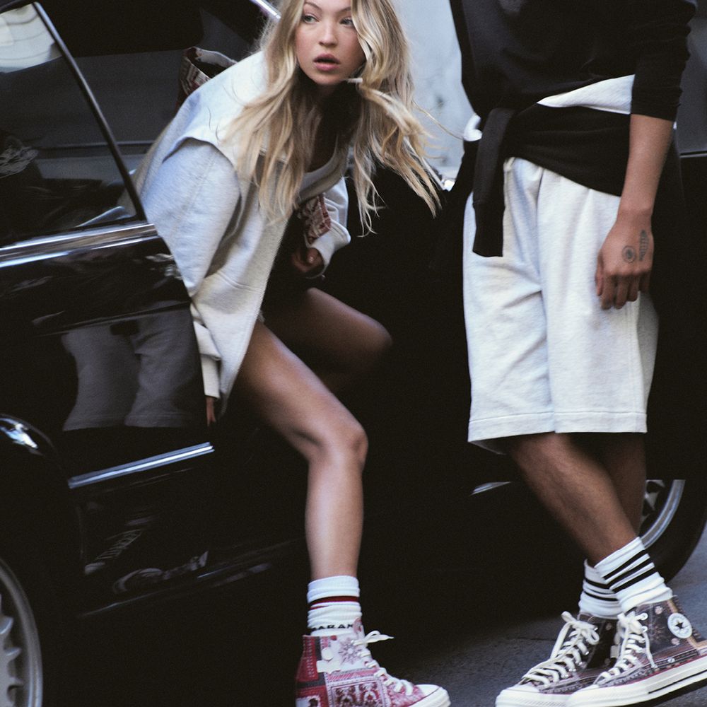 把法式浪漫穿腳上！CONVERSE再度聯名ISABEL MARANT！印花之神出手就是不一樣！-8