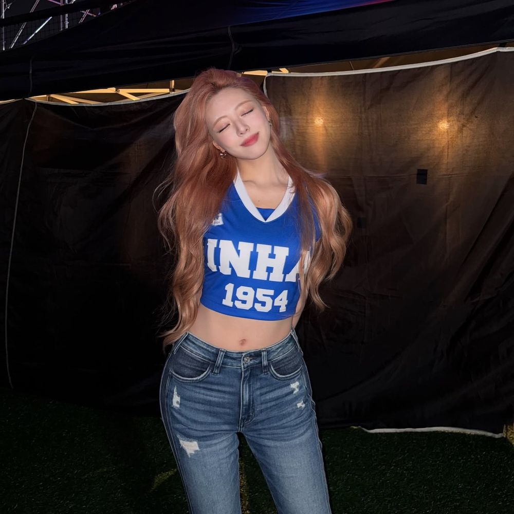 網熱議2025韓國大學校慶KPOP女神TOP6！舒華舞台魅力驚豔全場，Karina、張員瑛再創神級直拍！-5