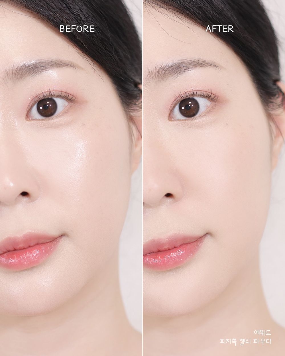 韓妞新歡控油神器！ETUDE「果凍蜜粉」無粉定妝、不怕浮粉斑駁，一拍秒吸油磨皮、自帶透明感濾鏡！-6