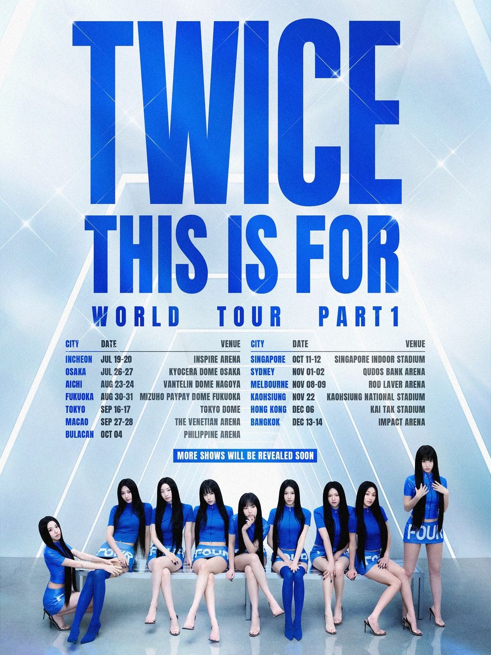 台灣ONCE等10年！TWICE世界巡演首次來台開唱，11月台灣場時間地點完整公開！-8