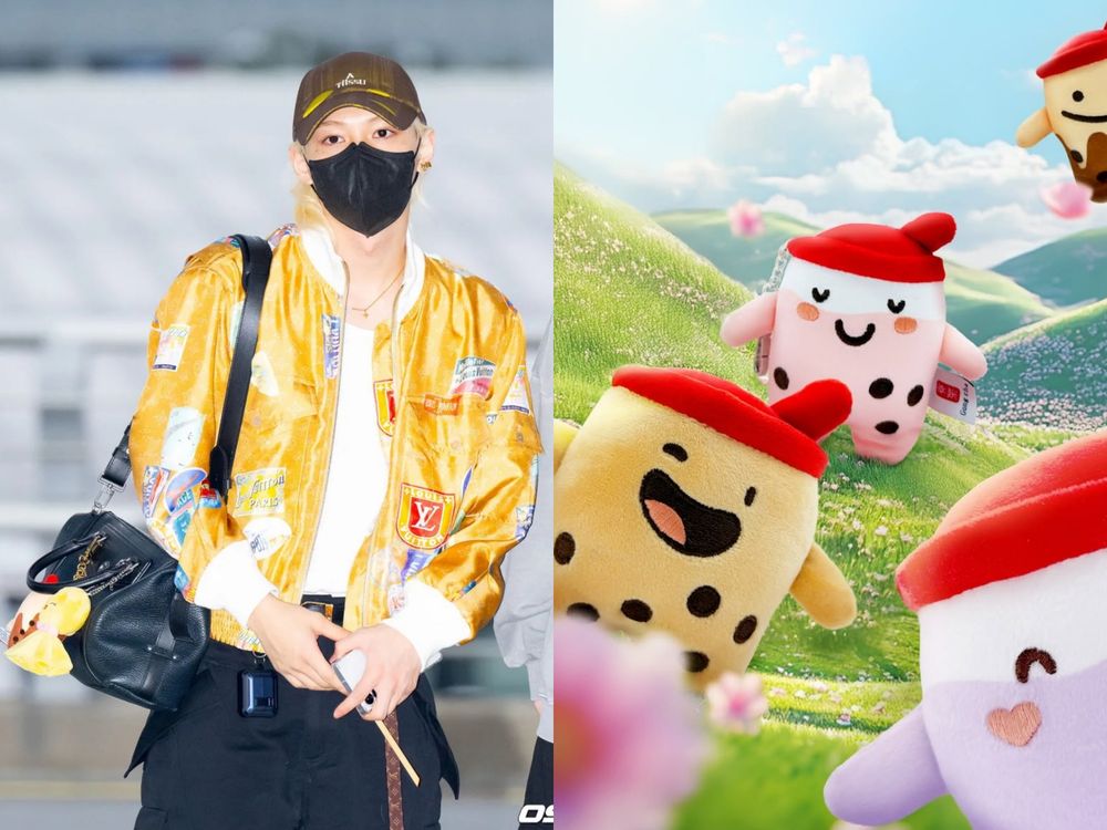 STAY準備手刀開喝！Stray Kids Felix成韓國貢茶最新代言人、帥翻宣傳照同款飲料找到了！-5