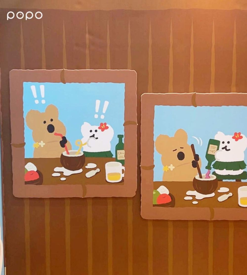 DINOTAENG「海灘果汁吧」快閃華山！超可愛「草裙Quokka吸管杯、扶桑花BOBO玩偶」必買一次看-13