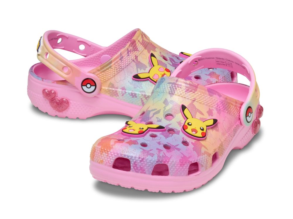寶可夢大師集合！Crocs x Pokémon聯名來了！粉色夢幻皮卡丘可愛到發瘋！-8