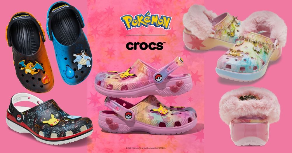 寶可夢大師集合！Crocs x Pokémon聯名來了！粉色夢幻皮卡丘可愛到發瘋！-10