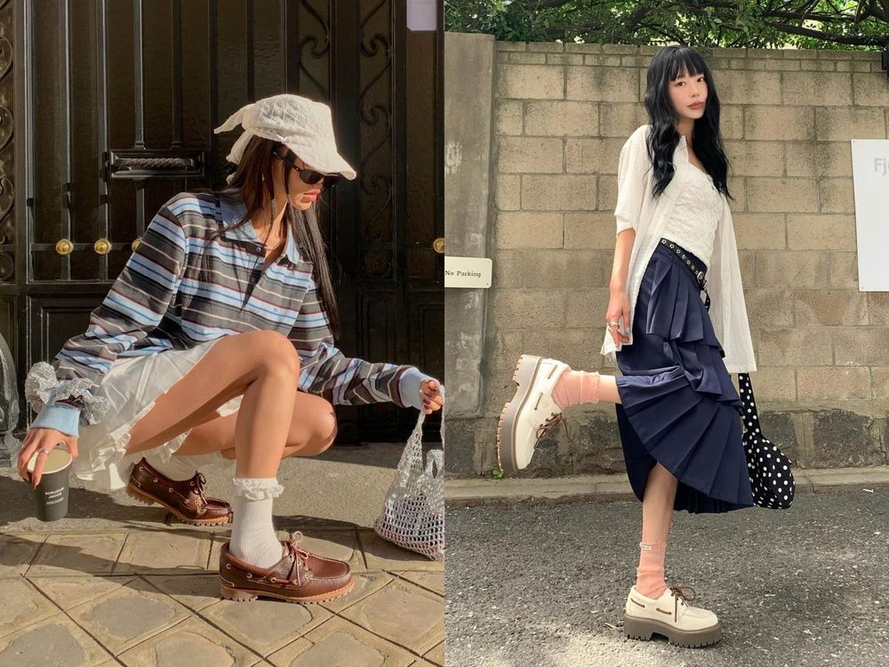 Timberland帆船鞋紅回來了？！細腿「厚底版」韓女瘋搶、還有「大黃靴」愛豆也人腳一雙！-7