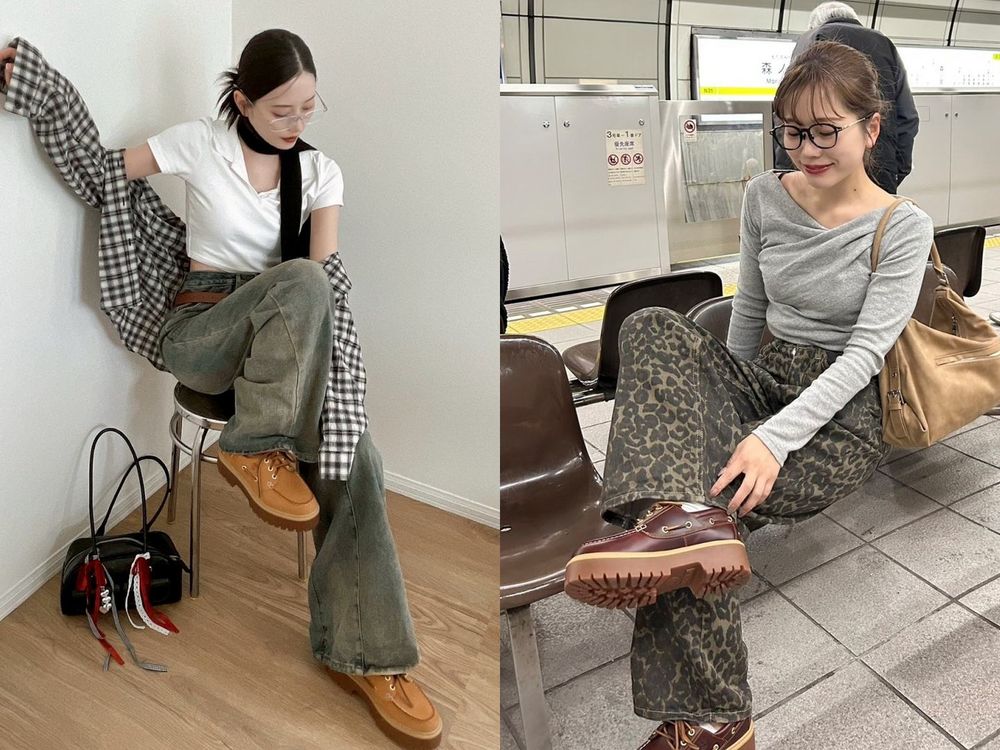 Timberland帆船鞋紅回來了？！細腿「厚底版」韓女瘋搶、還有「大黃靴」愛豆也人腳一雙！-6