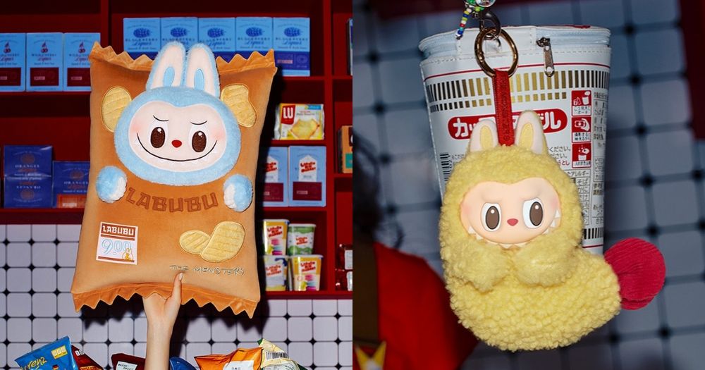 泡泡瑪特最新必買「怪味便利店LABUBU」！超Q炸蝦LABUBU盲盒公仔、洋芋片抱枕全都想要！-15
