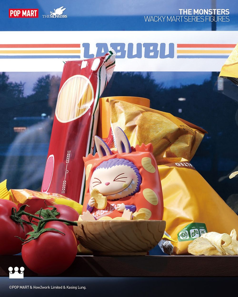泡泡瑪特最新必買「怪味便利店LABUBU」！超Q炸蝦LABUBU盲盒公仔、洋芋片抱枕全都想要！-10