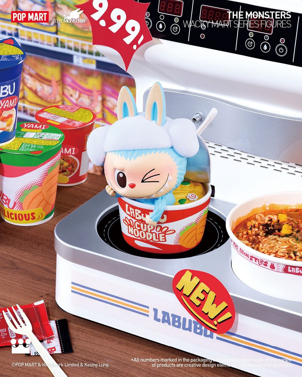 泡泡瑪特最新必買「怪味便利店LABUBU」！超Q炸蝦LABUBU盲盒公仔、洋芋片抱枕全都想要！-11