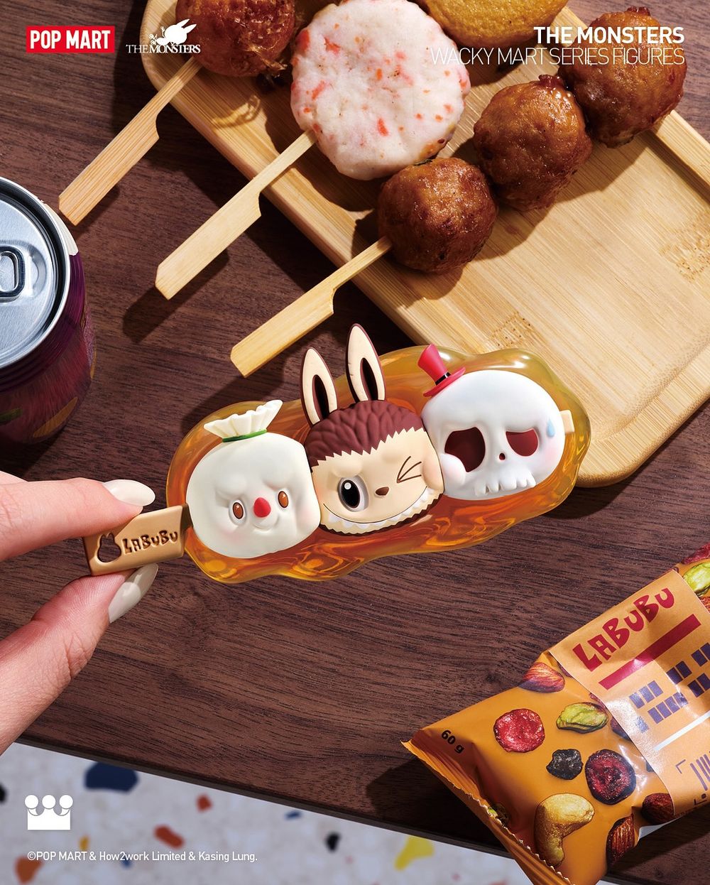 泡泡瑪特最新必買「怪味便利店LABUBU」！超Q炸蝦LABUBU盲盒公仔、洋芋片抱枕全都想要！-4