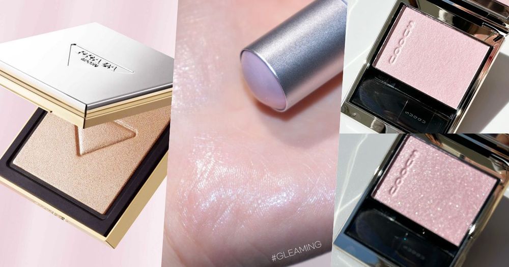 2025上半必收藏奢光美肌打亮！YSL、迪奧皮革打亮餅美成精，小紅書瘋搶PRADA高訂香檳高光！-1
