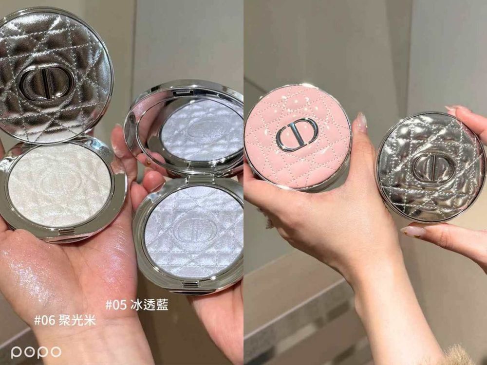 2025上半必收藏奢光美肌打亮！YSL、迪奧皮革打亮餅美成精，小紅書瘋搶PRADA高訂香檳高光！-2