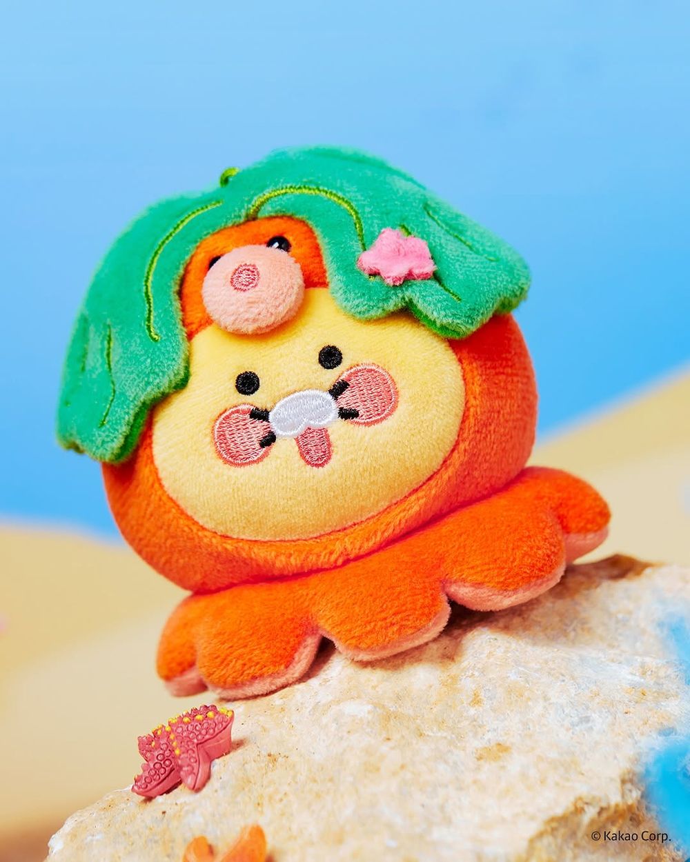 Kakao Friends海洋生物系列開賣！「海龜春植絨毛吊飾、海獺萊恩玩偶」可愛到韓妞都想全部掃貨！-10
