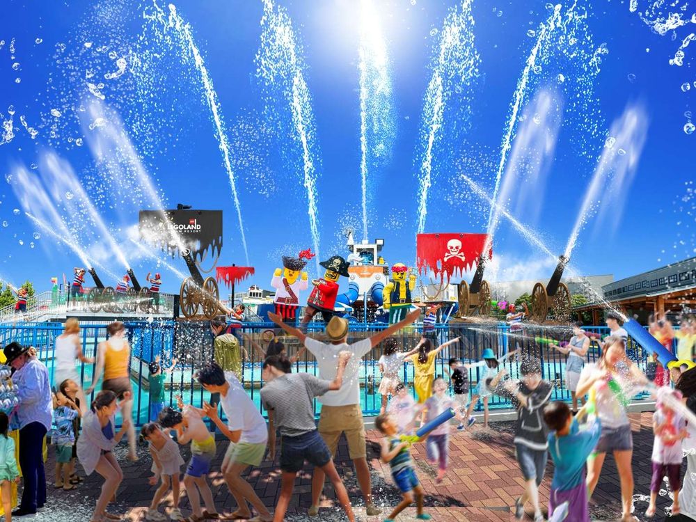 2025日本旅遊景點必去樂高樂園！夏季限定「潑水戰對戰設施、超巨大水上迷宮」陪你清涼過夏日！-7