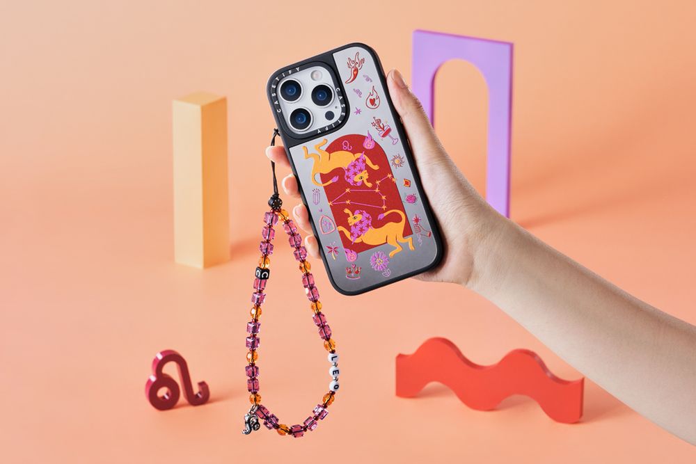 七月水逆來了！CASETiFY「12星座招好運大法」原來手機掛鍊選「月亮星座」可以擋水逆！？-9
