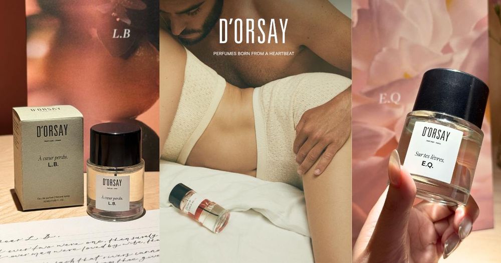 傳頌百年戀愛史詩香水！法國香氛品牌「D'ORSAY」攜手10X正式登台！將香氣化作字句，愛情每一階段的告白香水！-1