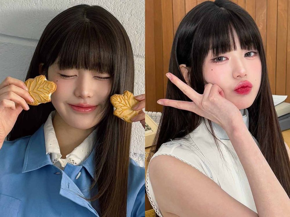 2025韓星同款瀏海總整理！張員瑛漫畫瀏海、REI胎毛瀏海、Karina復古風...，剪對瀏海根本像換顆頭！-7