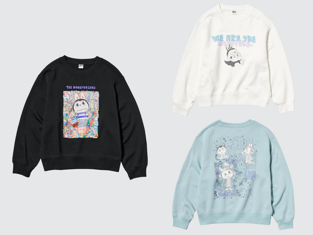 盲盒買不到沒關係！UNIQLO和Labubu拉布布聯名了？！UT系列、開賣時間曝光！-6