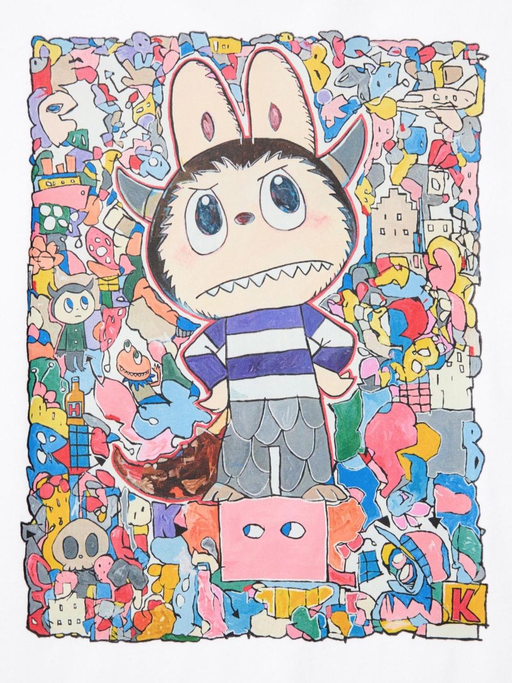 盲盒買不到沒關係！UNIQLO和Labubu拉布布聯名了？！UT系列、開賣時間曝光！-8