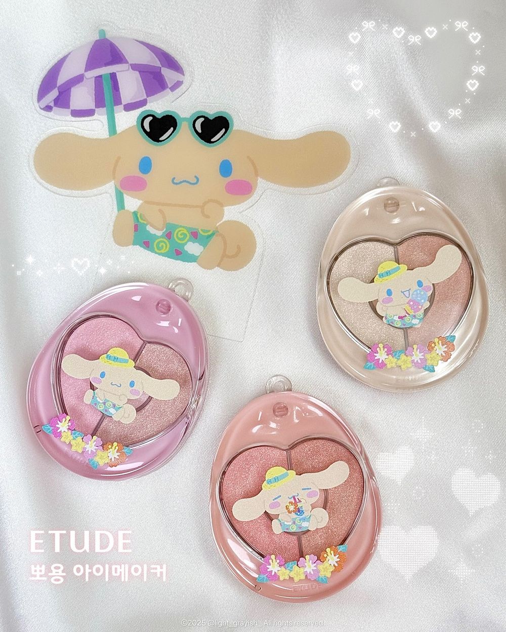 2025史上最萌三麗鷗聯名彩妝！ETUDE攜手「帕恰狗、大耳狗」打造雲朵氣墊粉餅、熨斗唇釉、糖果細閃眼影...，必珍藏！-8